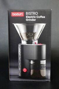 BODUM ボダム BISTRO ビストロ 電動式コーヒーグラインダー コーヒーミル ブラック 10903-3