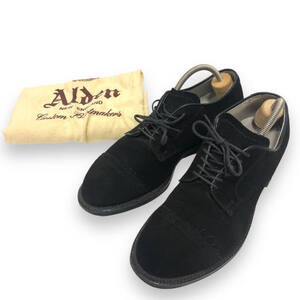 ▼【Alden×UNITED ARROWS】オールデン アローズ別注 56257 パンチドキャップトゥ スエード モディファイドラスト 5D シューズ 革靴 RA7551