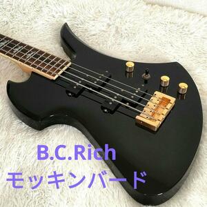 B.C.Rich ビーシーリッチ　モッキンバード　ベース　雲インレイ　MB