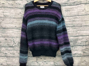 MUKAI ムカイ ニット MOHAIR BORDER KNIT Sサイズ