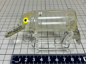 ヘドン ビッグ バド heddon big bud old クリア エビスコ プラドコ タテワレ 書き目 縦割れ B級ルアー 送料230円 ルアー ブレード改 