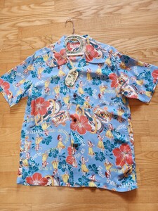 　送料込★東洋 SUN SURF サンサーフ　SS39213 RAYON HAWAIIAN SHIRT 半袖アロハシャツ　