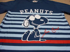 SNOOPY JOE COOL SCHULTZ PEANUTS VINTAGE ANTIQUES CARTOON スヌーピー Tシャツ アンティーク 漫画アメカジ フットボール スケートボード