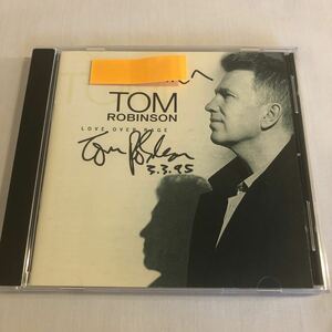 【サイン入り】tom robinson/love over rage トム・ロビンソン