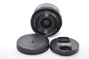 美品　Voigtlander フォクトレンダー COLOR-SKOPAR 21mm F3.5 Aspherical E-mount ブラック