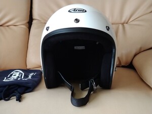 Arai アライ ジェットヘルメット S-70 サイズ59.60cm表示 アライ ヘルメット（混載/2輪用 オートバイ 旧車 ビンテージ ハーレー 4輪車