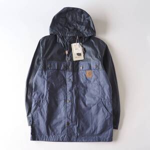 カーハート　Carhartt　未使用品　ウインドブレーカー　防水ジャケット　撥水　紺色　メンズ