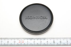 ※ フィルター装着径 49mm 純正品 Konica AR ヘキサノン Hexanon コニカ レンズフロントキャップ かぶせ式 0209