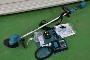 【売切1,000円～スタート】【神奈川県直接引き取り限定】マキタ makita 充電式草刈機 MUR194DSF 18V 充電式 刈払機 充電器付き ☆中古☆