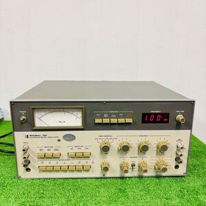 f1135 SHIBASOKU 796F DISTORTION METER OSCILLATOR 歪率計 通電可　送:140