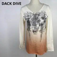 DACKDIVE ダックダイブ Tシャツ 長袖 薄手 カジュアル HRO-466