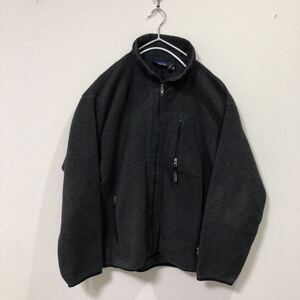 ◇パタゴニア patagonia シンチラ フリースジャケット ジップアップ ダークグレー Mサイズ USA製 ビンテージ