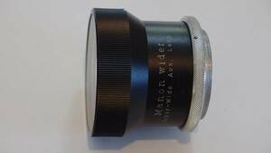 ☆即決！レア！Manon Wider Super-Wide AUX . Lens！！☆