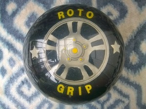 スパン掲載♪重さ約6830グラム タイヤ柄ボウリングボール 極美品 ロトグリップ製 ROTOGRIP BOWLING ボウリング