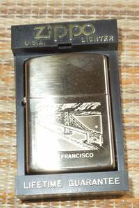 ライター zippo 　未使用未着火　 solid brass④ 1932-1990 SAN FRANCISCO