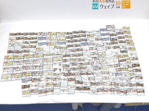 イカリ針 伊勢尼6イカリ針 チヌ5 黒チヌ1号 スリーセブン おおとり鈎 丸せいごケン付白金 13号 等針 計224点 中古