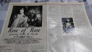 GiGS☆記事☆切り抜き☆Rose of Rose(Ryoko＆Hatake)=インタビュー『DRUNKER』▽2A：bbb226