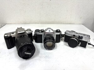 E71　カメラ　 フィルムカメラ　まとめ売り　OLYMPUS-PEN EED　PENTAX MZ-50　ASAHI PENTAX S3　動作未確認　ジャンク