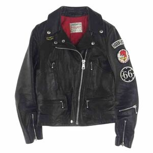 HYSTERIC GLAMOUR ヒステリックグラマー 15SS 0151LB01 × Lewis Leathers ルイスレザー ライトニング ライダースジャケット【中古】