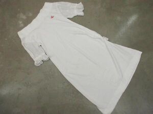 ゆうパケットOK Vivienne Westwood ヴィヴィアンウエストウッド 半袖 ワンピース size0/白 ■◆