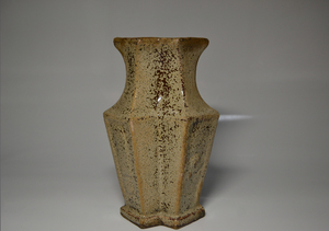 中国美術　窯変　花瓶　置物　