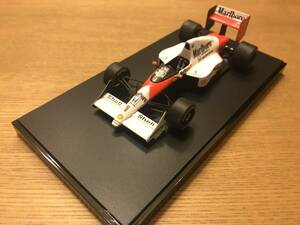 1/43完成品 TAMEO マクラーレン・ホンダ MP4/5 #1 A.セナ 日本GP 1989