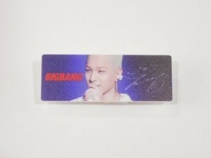 韓国 K-POP☆BIGBANG ビックバン SOL テヤン☆ホワイトアクリルネームバッチ　名札　B-87