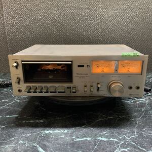 MYM11-882 激安 Technics RS-617U STEREO CASSETTE DECK 通電OK 中古現状品 ※3回再出品で処分