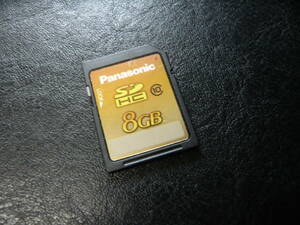 動作保証！Panasonic SDHC 8GB クラス⑩ 安心の日本製