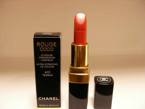 #412 TEHERAN ☆ROUGE COCO CHANEL 口紅 ・新品・箱付き