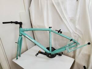 ビアンキ Bianchi ALLOY フレームのみ C・SPORT2 自転車 クロスバイク ALLOYフレーム シートチューブ43.5㎝