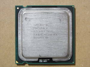 ■Intel Pentium D 915 SL9DA 2.80GHz/4M/800/05A Presler LGA775 2コア (Ci0209)