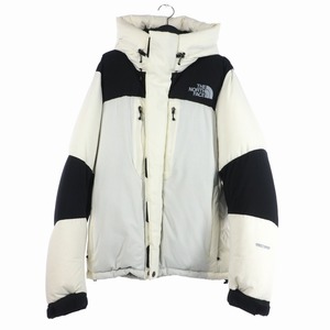 ザノースフェイス THE NORTH FACE Baltro Light Jacket バルトロ ライト ダウン ジャケット フーディー ロゴ L 白 ホワイト 黒 ブラック