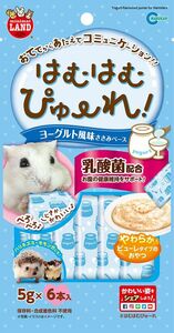 （まとめ買い）マルカン はむはむぴゅーれ ヨーグルト風味ささみペース 30g(5g×6本入) 〔×12〕