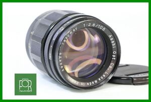 【同梱歓迎】実用■希少前期型■ペンタックス PENTAX Asahi TAKUMAR 105mm F2.8 M42■OOO809