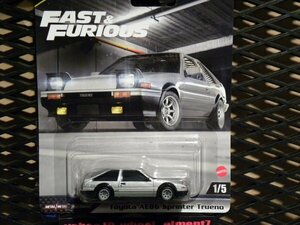 限定セール! 即決☆☆トヨタ AE86 スプリンタートレノ TOYOTA SPRINTER TRUENO ワイルド・スピード プレミアムモデル HOT WHEELS