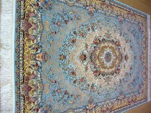 ペルシャ絨毯　新品　シルク（ビスコース）機械織り 225x150 高級品