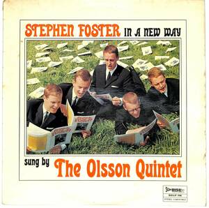 d5582/LP/スウェーデン盤/The Olsson Quintet/Stephen Foster In A New Way