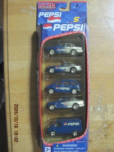 PEPSI GOLDEN 5台セット　未開封品