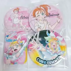 Makeup 缶バッジ 夏海まなつ キュアサマー トロピカルージュプリキュア