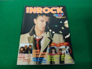 インロック 1986年2月号ステッカー付※ミニポスター、特別付録ロック手帳’86欠品