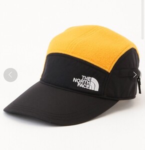 数回使用☆ノースフェイス☆Denali Cap☆デナリキャップ☆定価5500円☆THE NORTH FACE☆キャップ☆帽子☆イエローブラック☆サイズ微調整可