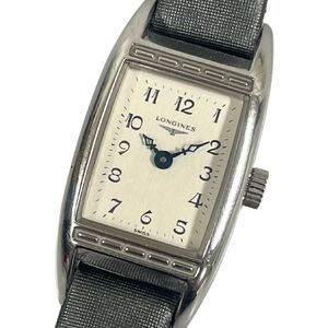 LONGINES ロンジン L2.195.4 Belle Arti ベッレアルティ クォーツ 稼働品 腕時計 シルバー 正規品 / C258