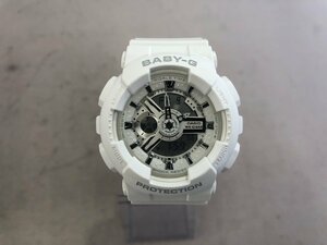 【CASIO　G-SHOCK　BABY-G】カシオジーショック　ベビージー　BA-110XSW　腕時計　シルバー×ホワイト系　SY02-GGC