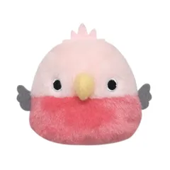 (送料込)三英貿易(Sanei Boeki) オリジナル ぬいぐるみ とりだんご モモイロインコ W9×D8×H7cm アニマル