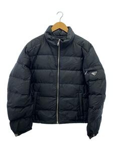 PRADA◆20AW/Re-Nylon Down Jacket/-/ポリエステル/BLK/無地/SGB112 S192 1W//