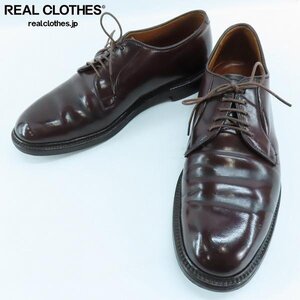 ALDEN/オールデン SHELL CORDOVAN LEATHER/シェルコードバンレザー プレーントゥ シューズ 990/8.5 /080