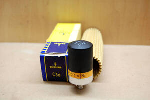 真空管　SIEMENS C3o Yellow Banderole in Original Box NOS 1pc.