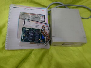 Apple 5.25 Drive +専用Interface Card DOS3.3(//e時代の新版)