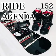 3点セット RIDE AGENDA K2 バイン スノボード ブーツ 初心者